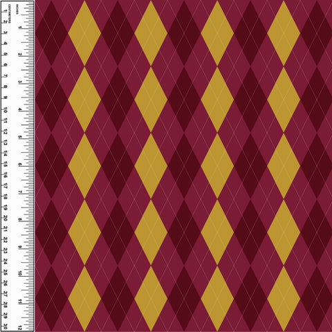 PREORDER Argyle Crimson & Gold