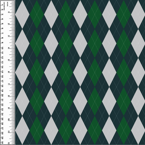 PREORDER Argyle Green & Gray