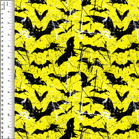 PREORDER Bats Grunge Yellow