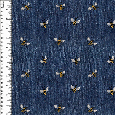 PREORDER Bees On Denim