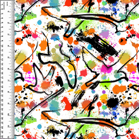 PREORDER Birds Rainbow Splatter