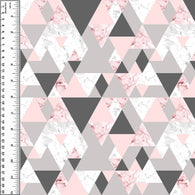 PREORDER Blush Grey Triangles