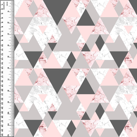 PREORDER Blush Grey Triangles