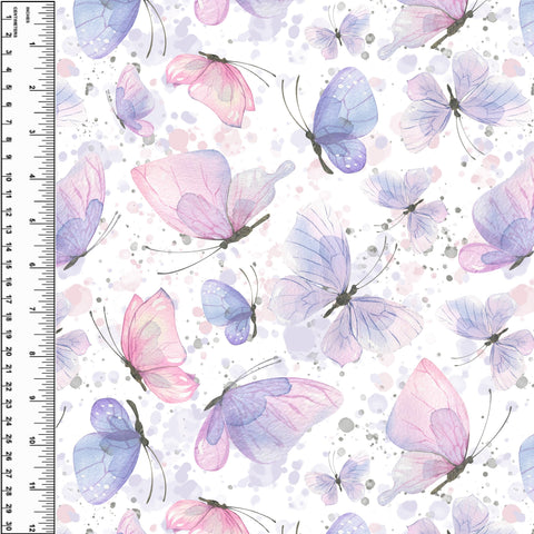 PREORDER Butterflies Pink & Purple