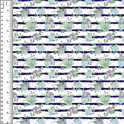 PREORDER Succulent Stripe Small Scale