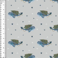 Christmas Tree Whale Bamboo Spandex