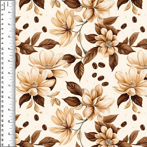 PREORDER Coffee Bean Muted Floral