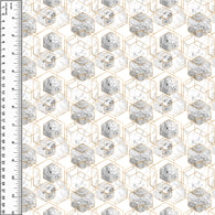 PREORDER Concrete Marble Hex Small Scale