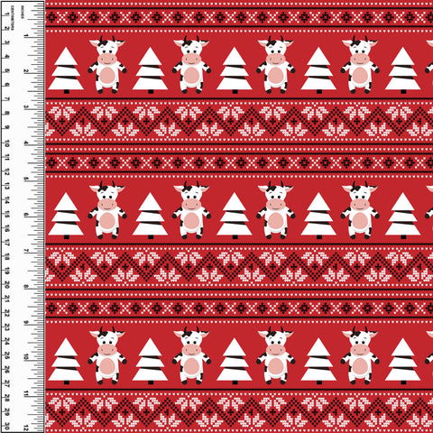 PREORDER Cow Sweater *Holiday*