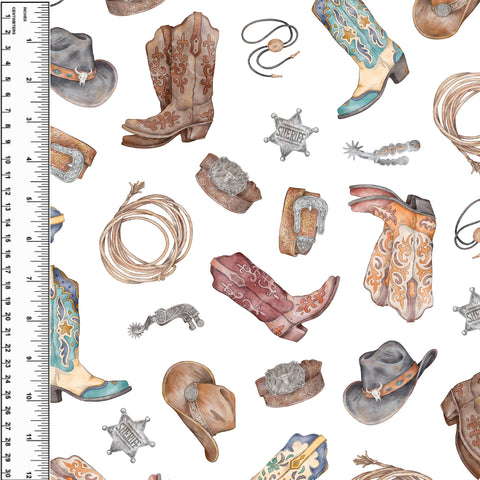 **NEW** PREORDER Cowboy Boots Watercolour