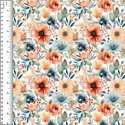 PREORDER Delicate Spring Boho Flowers Small Scale