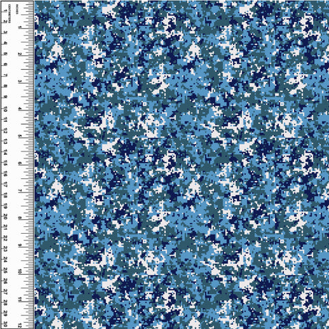 PREORDER Digital Camouflage Blue