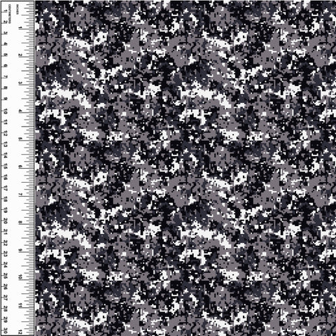 PREORDER Digital Camouflage Monochrome