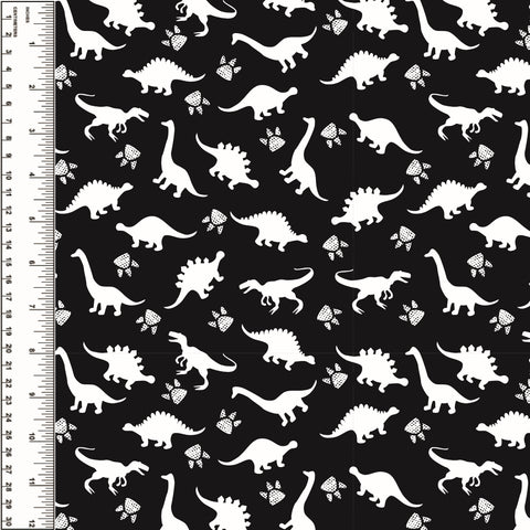 PREORDER Dinosaurs Black & White