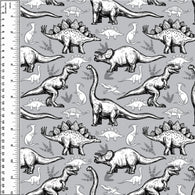 PREORDER Dinosaur Sketch Monochrome