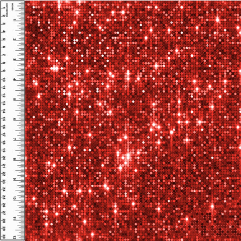 PREORDER Disco Glitter Red