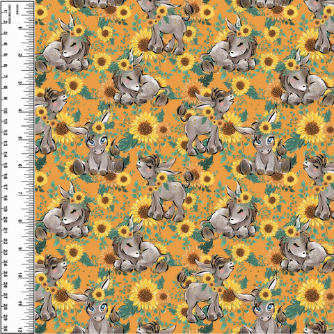 PREORDER Donkey Floral