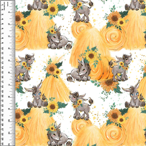 PREORDER Donkey Floral Hay