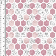 PREORDER Dusty Marble Hexagon