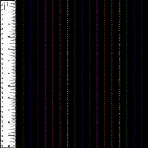 PREORDER Eff You Pinstripe Rainbow