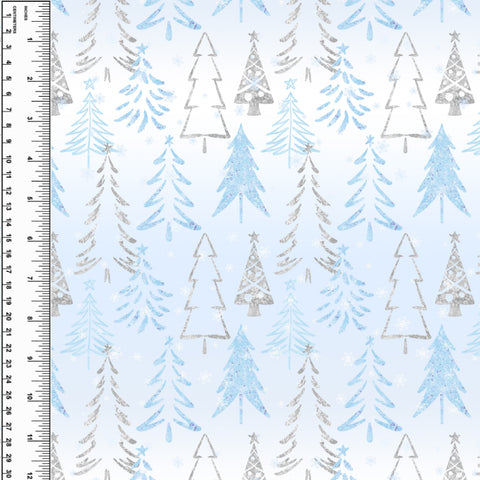 PREORDER Festive Trees Blue
