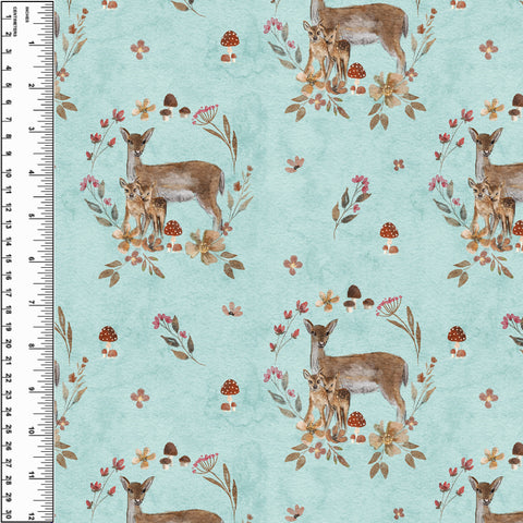 PREORDER Floral Deer Mint
