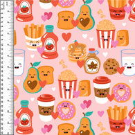 PREORDER Food Valentines Pink