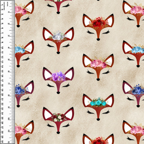 PREORDER Fox Faces Brown