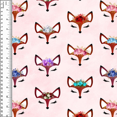 PREORDER Fox Faces Pink