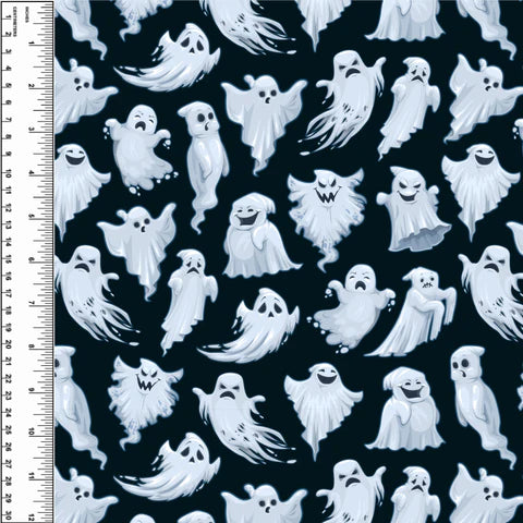 Ghosts Bamboo French Terry