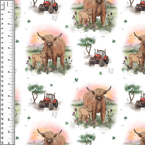 PREORDER Highland Cow Tractor