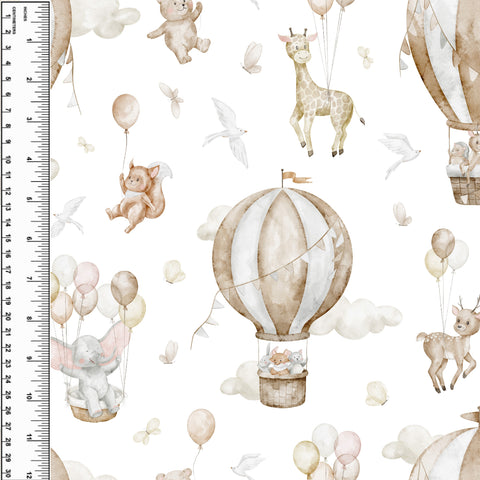 **NEW** PREORDER Hot Air Balloon Nursery Animals