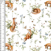 Fox Curious Floral PUL