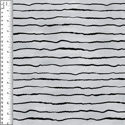 Remnant Mildew Stripe 19” Cotton Spandex