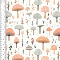 PREORDER Mushroom Field Peach Grey