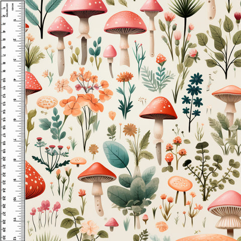 PREORDER Mushroom Floral Field