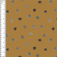 PREORDER Mustard Grey Dots