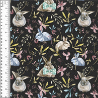 PREORDER Painted Bunnies Grey