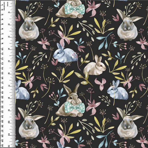 PREORDER Painted Bunnies Grey