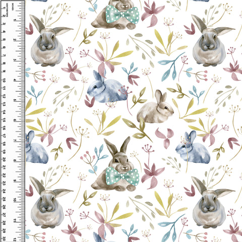 PREORDER Painted Bunnies White