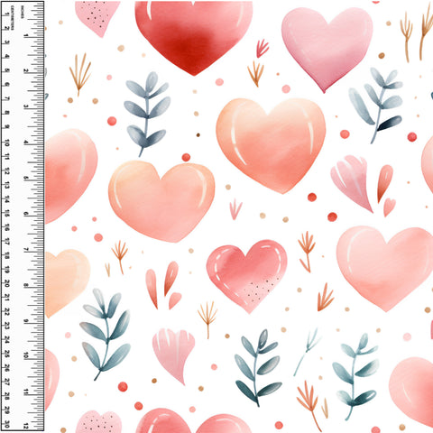 PREORDER Petit Bisous Hearts Pink