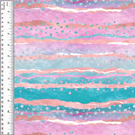 PREORDER Glitter Stripes Pink Blue