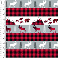 Remnant Plaid Forest 19” Cotton French Terry