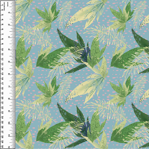 PREORDER Prehistoric Palms on Blue