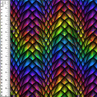 Rainbow Dragon Scales Board Short