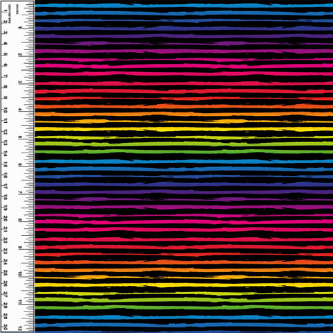 PREORDER Rainbow Grunge Stripes