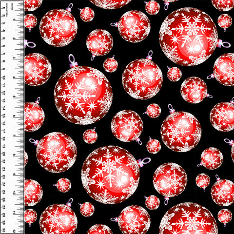 PREORDER Red Snowflake Ornaments *Holiday*