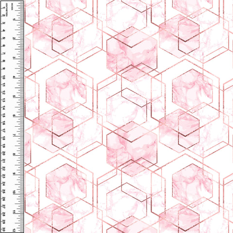 PREORDER Rose Marble Hex