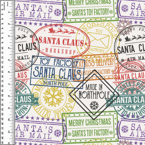 PREORDER Santa's Postage Stamps *Holiday*