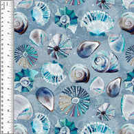 PREORDER Sea Shells Cornflower Blue